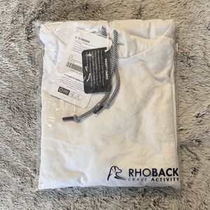 Rhoback - Hesi White Hoodie